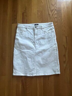 NYDJ Womens Skirt Optic White Skirt size 4